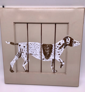 Pointer Dog Painting